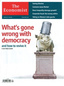 The Economist What is gone wrong with dem Title Picture